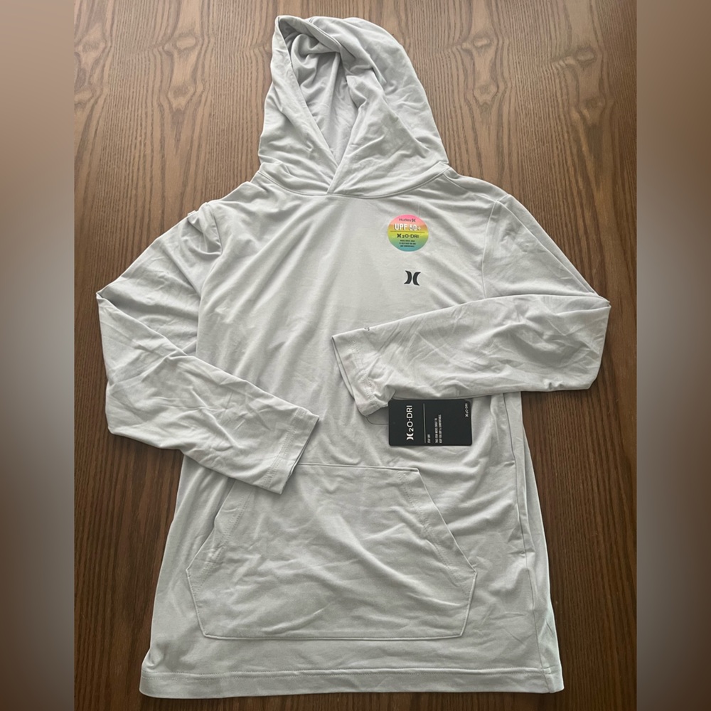 Hurley Kids gray Swim Rashguard size medium
